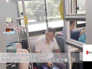 公交车上的私密时刻：掀起裙子后的惊人一幕